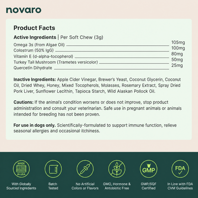 Dog Allergy & Itch Soft Chews